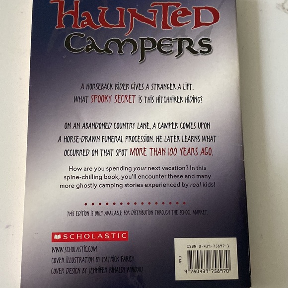 True ghost stories | Haunted Campers | scholastic 📕 - Picture 3 of 3